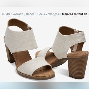 TOMS Majorca Cutout Sandal 8.5